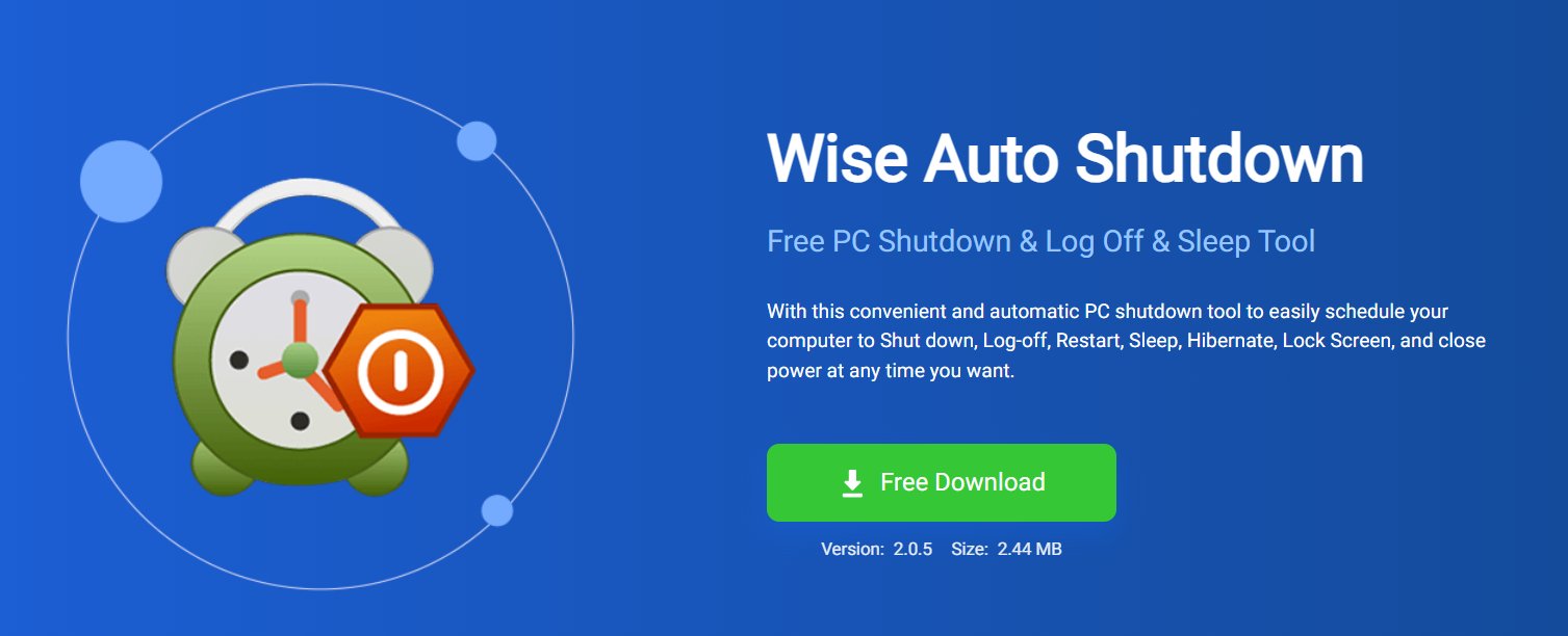 Wise Auto Shutdown